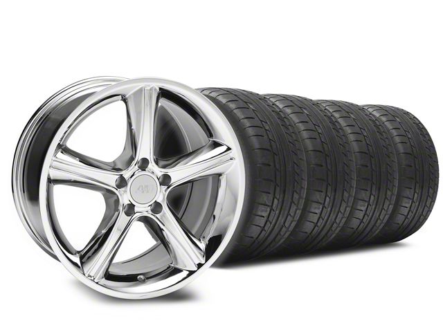 18x9 2010 GT Premium Style Wheel & Mickey Thompson Street Comp Tire Package (05-14 Mustang)
