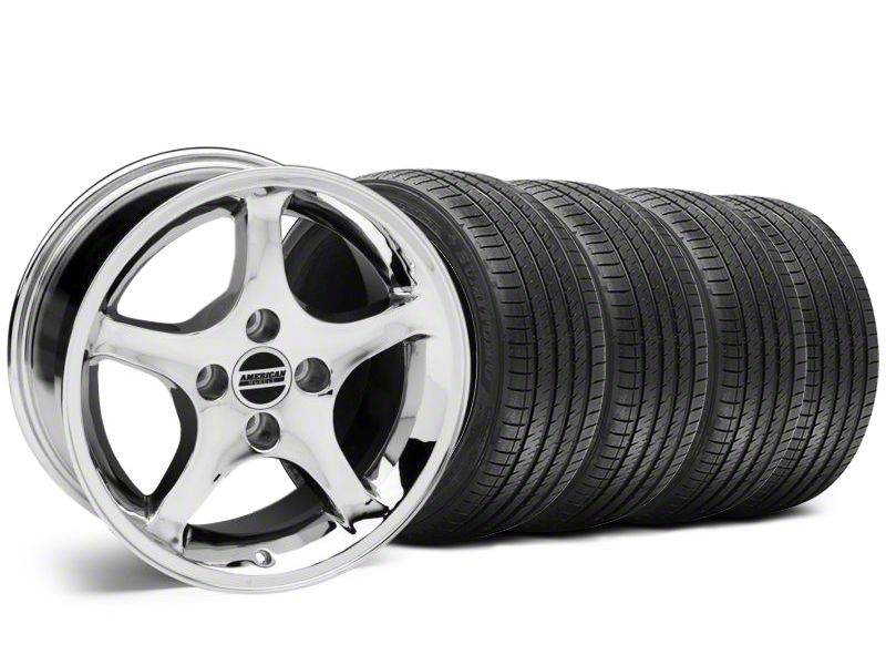 Mustang 17x8 1995 Cobra R Style Wheel & Sumitomo High Performance