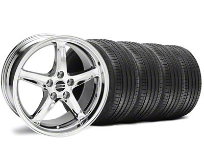 18x9 1995 Cobra R Style Wheel & Sumitomo High Performance HTR Z5 Tire Package (94-98 Mustang)