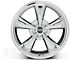 Bullitt Chrome Wheel and Sumitomo Maximum Performance HTR Z5 Tire Kit; 18x8 (94-98 Mustang)