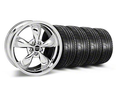 19x8.5 Bullitt Wheel & Mickey Thompson Street Comp Tire Package (05-14 Mustang GT w/o Performance Pack, V6)