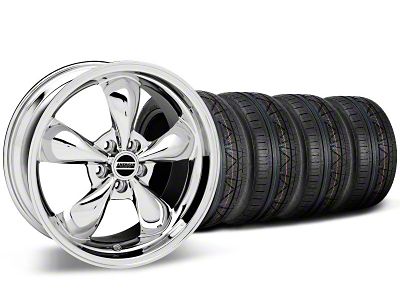 19x8.5 Bullitt Wheel & NITTO High Performance INVO Tire Package (05-14 Mustang GT w/o Performance Pack, V6)