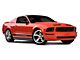 Staggered Deep Dish Bullitt Chrome Wheel and Mickey Thompson Tire Kit; 20-Inch (15-23 Mustang EcoBoost w/o Performance Pack, V6)