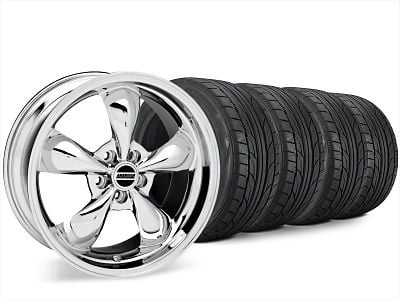 20x8.5 Bullitt Wheel & NITTO High Performance NT555 G2 Tire Package (15-23 Mustang EcoBoost w/o Performance Pack, V6)