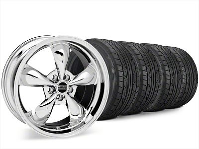 20x8.5 Bullitt Wheel & NITTO High Performance NT555 G2 Tire Package (15-23 Mustang EcoBoost w/o Performance Pack, V6)