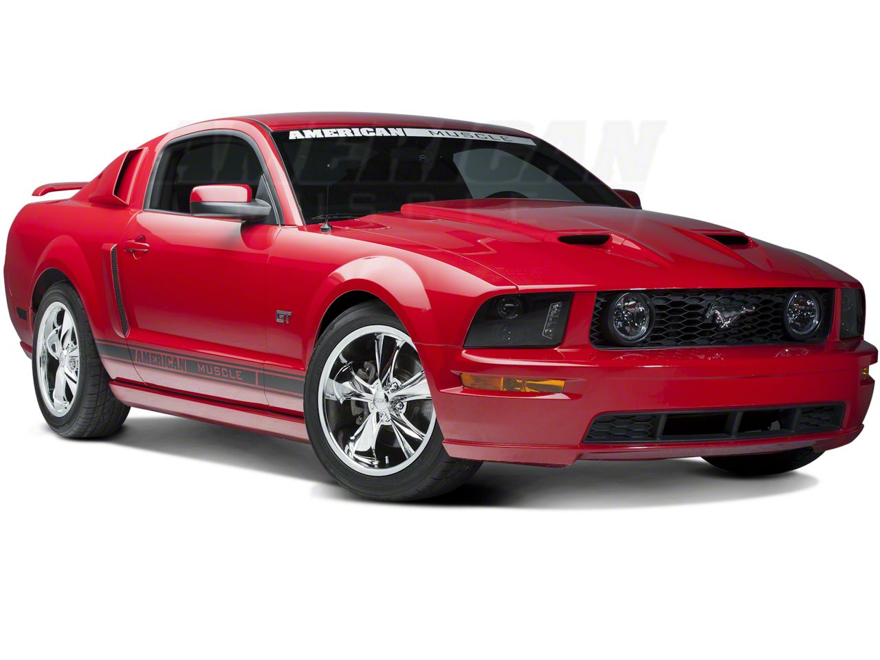 Mustang 18x8.5 Foose Legend Wheel & Sumitomo High Performance HTR