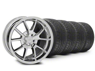 18x10 FR500 Style Wheel & Mickey Thompson Street Comp Tire Package (05-14 Mustang)