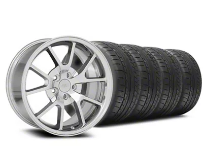 18x9 FR500 Style Wheel & Mickey Thompson Street Comp Tire Package (05-14 Mustang)