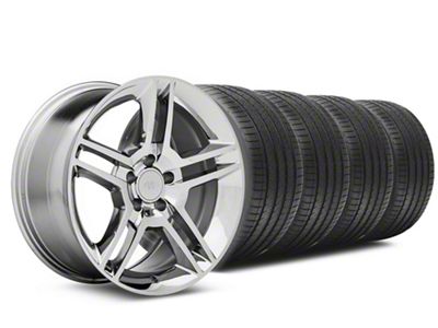 18x9 2010 GT500 Style Wheel & Sumitomo High Performance HTR Z5 Tire Package (05-14 Mustang, Excluding 13-14 GT500)