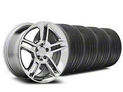 18x9 2010 GT500 Style Wheel & Sumitomo High Performance HTR Z5 Tire Package (99-04 Mustang)