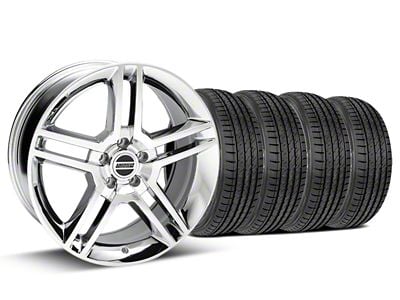 19x8.5 2010 GT500 Style Wheel & Sumitomo High Performance HTR Z5 Tire Package (05-14 Mustang)