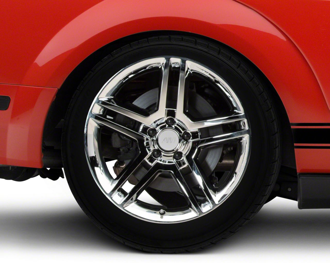 Mustang 19x8.5 2010 GT500 Style Wheel & Pirelli All-Season P
