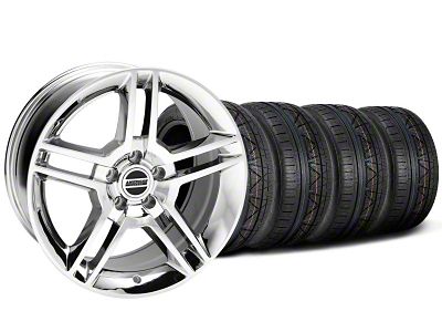 19x8.5 2010 GT500 Style Wheel & NITTO High Performance INVO Tire Package (05-14 Mustang)