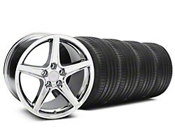 18x10 Saleen Style Wheel & Sumitomo High Performance HTR Z5 Tire Package (99-04 Mustang)