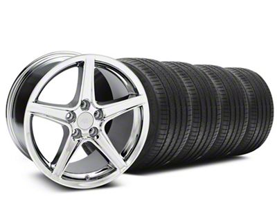 18x10 Saleen Style Wheel & Sumitomo High Performance HTR Z5 Tire Package (99-04 Mustang)