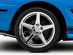Saleen Style Chrome Wheel; Rear Only; 18x10; 28mm Offset (94-98 Mustang)