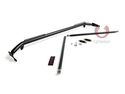 Cipher Auto Custom Seat Harness Bar; Black (08-18 Challenger)