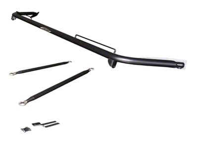 Cipher Auto Custom Seat Harness Bar; Black (11-14 Charger)