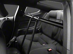 Cipher Auto Custom Seat Harness Bar; Black (15-26 Mustang)