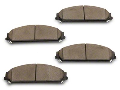 C&L Super Sport Ceramic Brake Pads; Front Pair (12-14 Charger Pursuit; 06-23 Charger AWD SE, AWD SXT, Daytona, Daytona R/T, GT & R/T w/ Dual Piston Front Calipers; 11-13 5.7L HEMI Charger SE)