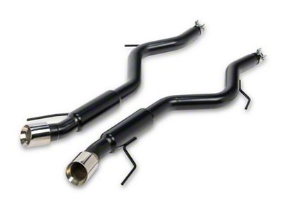 C&L Axle-Back Exhaust with Polished Tips (15-23 Mustang EcoBoost w/o Active Exhaust)