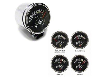 Classic Instruments Rocket Tachometer (Universal; Some Adaptation May Be Required)