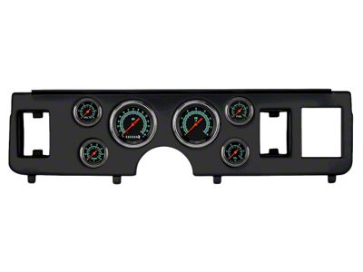 Classic Instruments G/Stock Gauge Cluster Package; Full-Sweep; Black (79-86 Mustang)