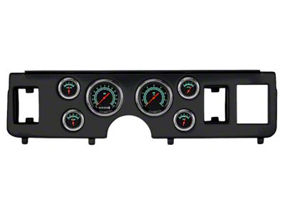 Classic Instruments G/Stock Gauge Cluster Package; Short-Sweep; Black (79-86 Mustang)