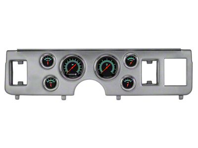 Classic Instruments G/Stock Gauge Cluster Package; Short-Sweep; Brushed Aluminum (79-86 Mustang)