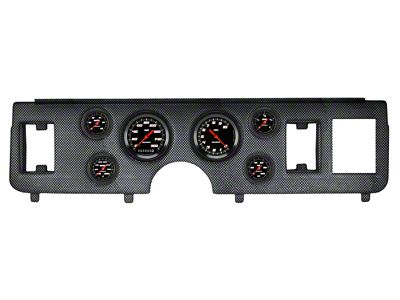 Classic Instruments Velocity Black Gauge Cluster Package; Full-Sweep; Carbon Fiber (79-86 Mustang)