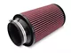 C&L Cold Air Intake Replacement Filter; 4-Inch Inlet / 9-Inch Length