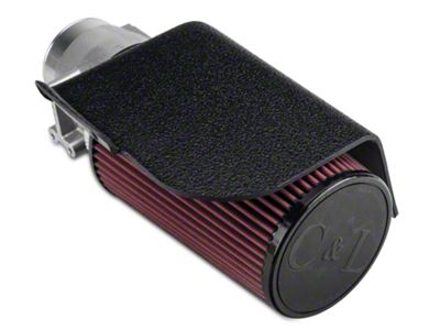 C&L Short Ram Air Intake with 82mm MAF Housing (02-04 Mustang GT)