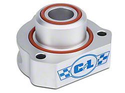 C&L Bypass Valve Adapter; Aluminum (15-23 Mustang EcoBoost)