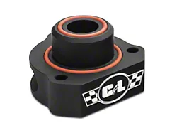 C&L Bypass Valve Adapter; Black (15-23 Mustang EcoBoost)