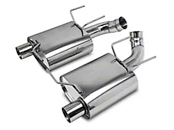 C&L Axle-Back Exhaust with Black Tips (11-14 Mustang GT)
