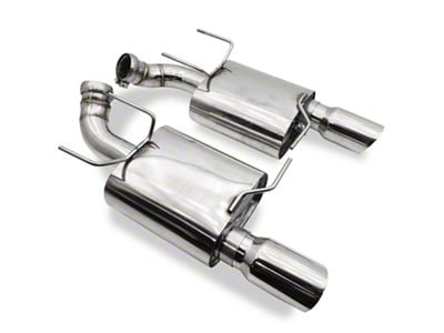 C&L Axle-Back Exhaust with Polished Tips (11-14 Mustang GT)