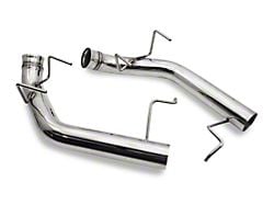 C&L Muffler Delete Axle-Back Exhaust with Polished Tips (11-14 Mustang GT)