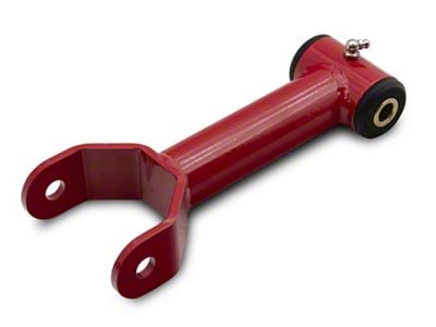 C&L Non-Adjustable Rear Upper Control Arm; Red (05-10 Mustang)