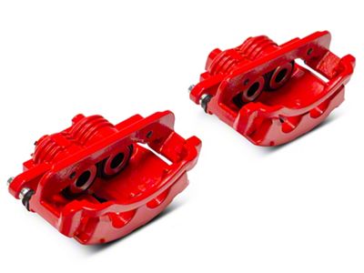 C&L Performance Series Front Brake Calipers; Red (03-04 Mustang GT, V6)