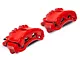 C&L Performance Series Front Brake Calipers; Red (03-04 Mustang GT, V6)
