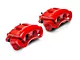 C&L Performance Series Front Brake Calipers; Red (05-10 Mustang GT; 11-14 Mustang V6)