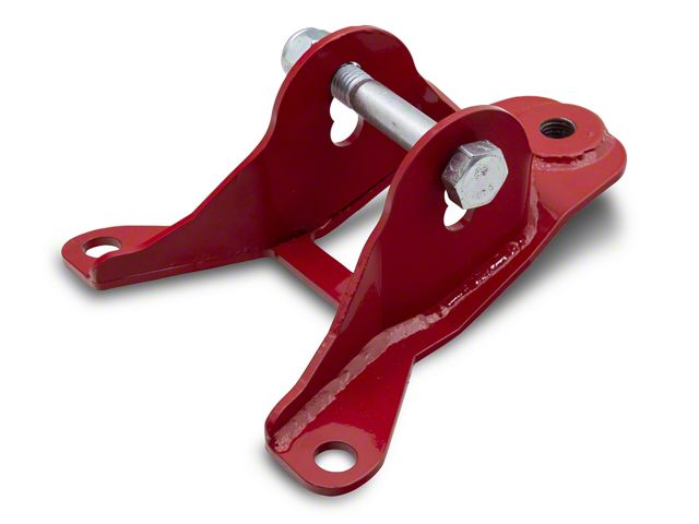 C&L Rear Upper Control Arm Mount; Red (11-14 Mustang)