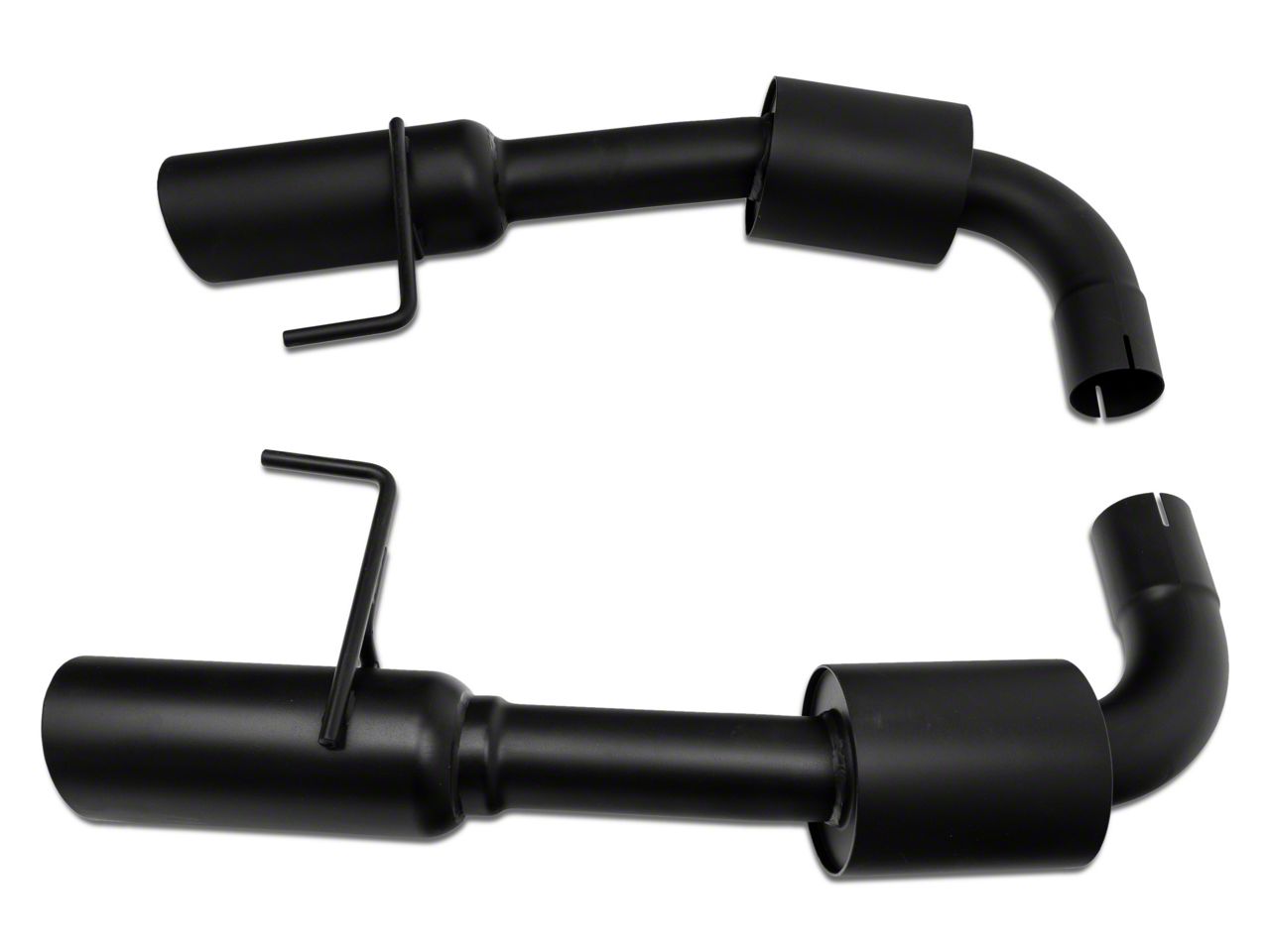 C&L Mustang Sport AxleBack Exhaust with Black Tips 412126 (1517