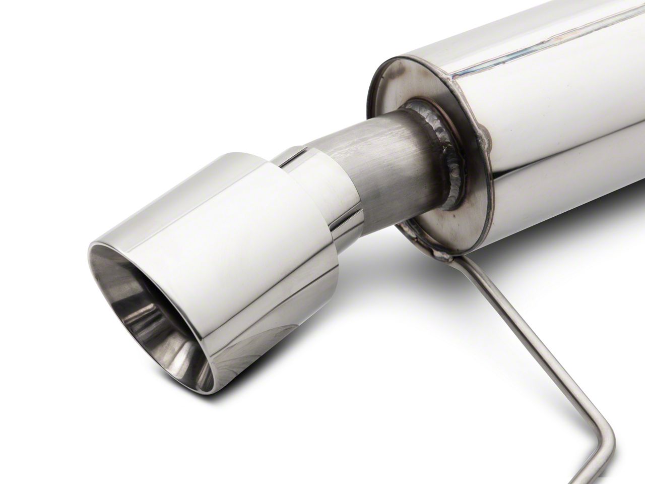 C&L Mustang Sport AxleBack Exhaust with Polished Tip 413593 (0510