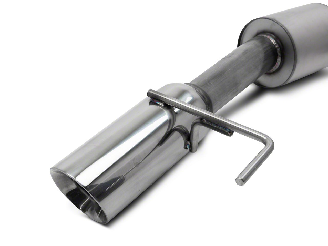 C&L Mustang Performance Sport AxleBack Exhaust with Polished Tips