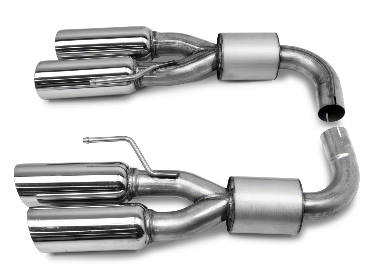 C&L Mustang Sport AxleBack Exhaust with Polished Tips 412128 (1823