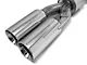 C&L Sport Axle-Back Exhaust with Polished Tips (18-23 Mustang GT w/o Active Exhaust)