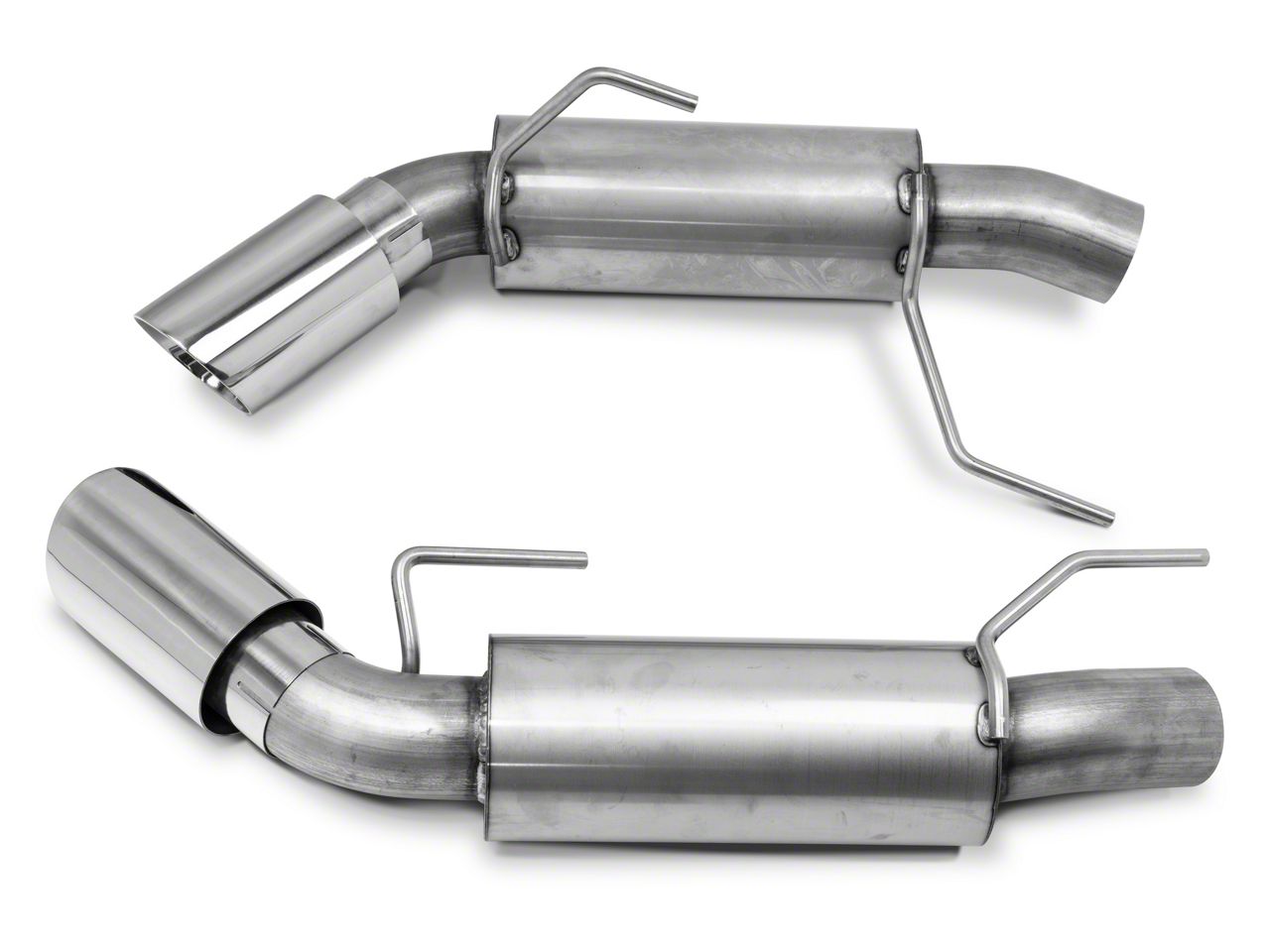 C&L Mustang Sport AxleBack Exhaust with Polished Tips 412339 (0510