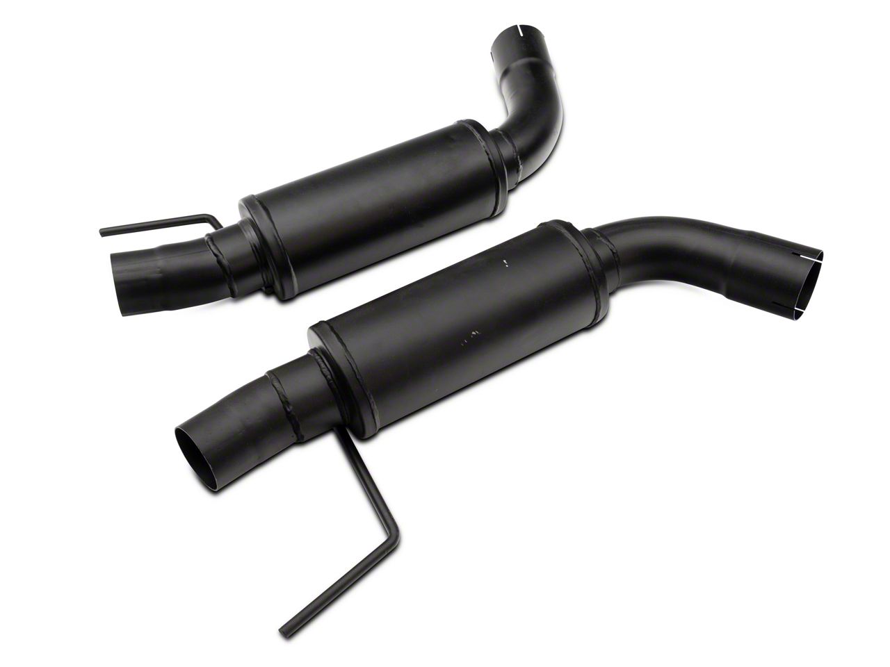 C&L Mustang Sport CatBack Exhaust with Black Tips 412669 (1523