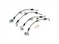 C&L Stainless Steel Brake Hose Kit (24-26 Mustang GT w/o Performance Pack, EcoBoost)